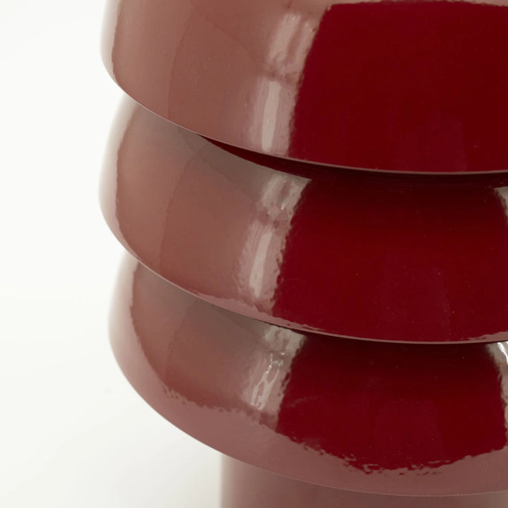 Curo tafellamp – burgundy