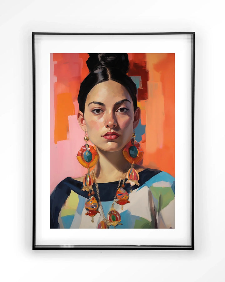 Senorita - Moderne Wanddecoratie | Artprint, Glass Art & Wandkleed