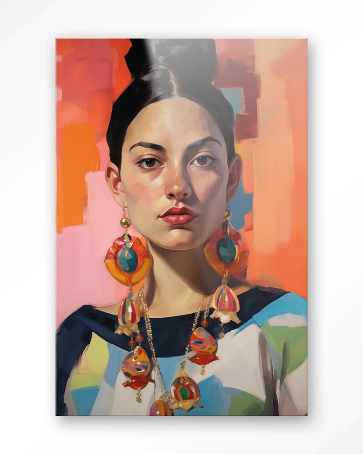 Senorita - Moderne Wanddecoratie | Artprint, Glass Art & Wandkleed