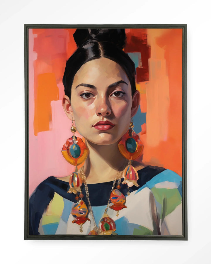 Senorita - Moderne Wanddecoratie | Artprint, Glass Art & Wandkleed