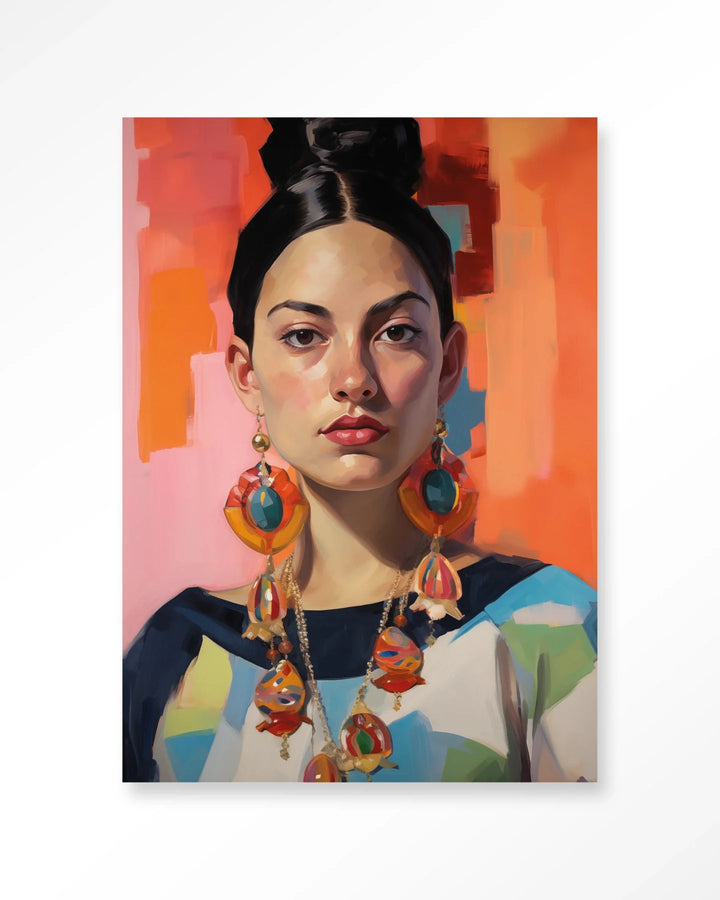 Senorita - Moderne Wanddecoratie | Artprint, Glass Art & Wandkleed