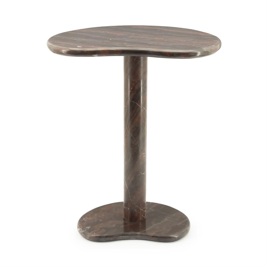 Bijzettafel Skyla | Rood Marmer
