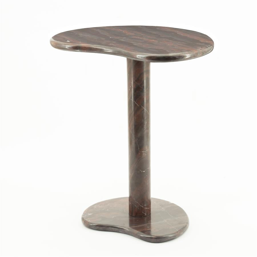 Bijzettafel Skyla | Rood Marmer