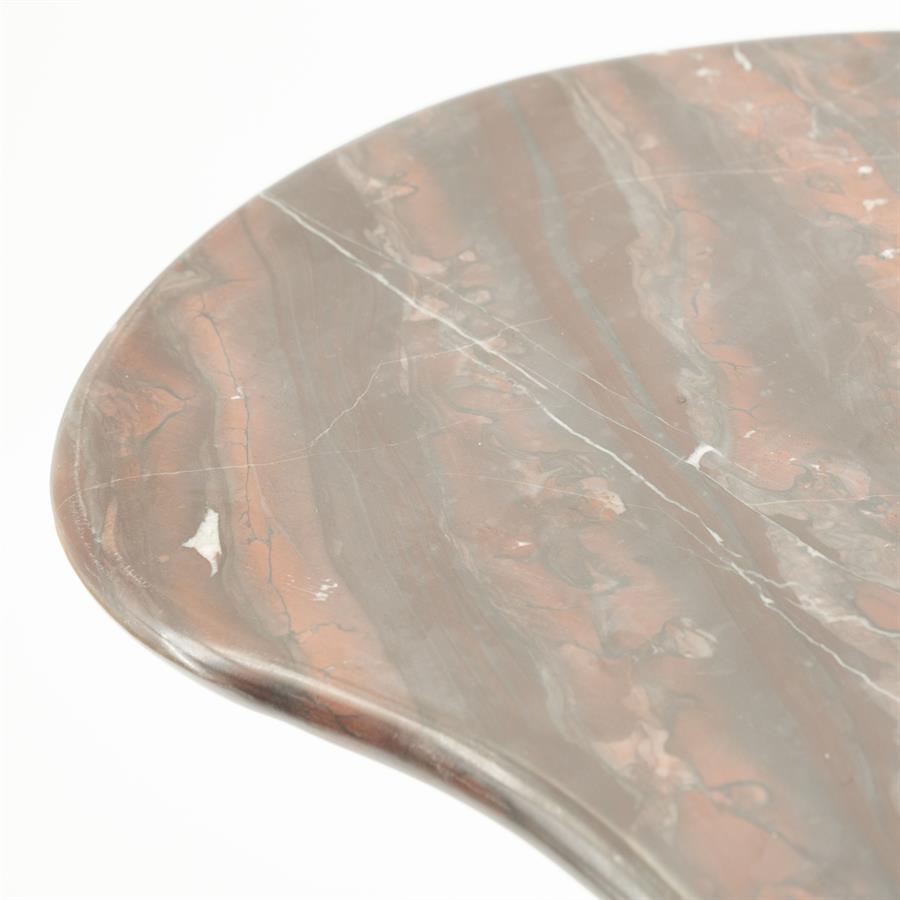 Bijzettafel Skyla | Rood Marmer
