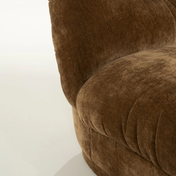 Lounge chair Nook - Mosterd