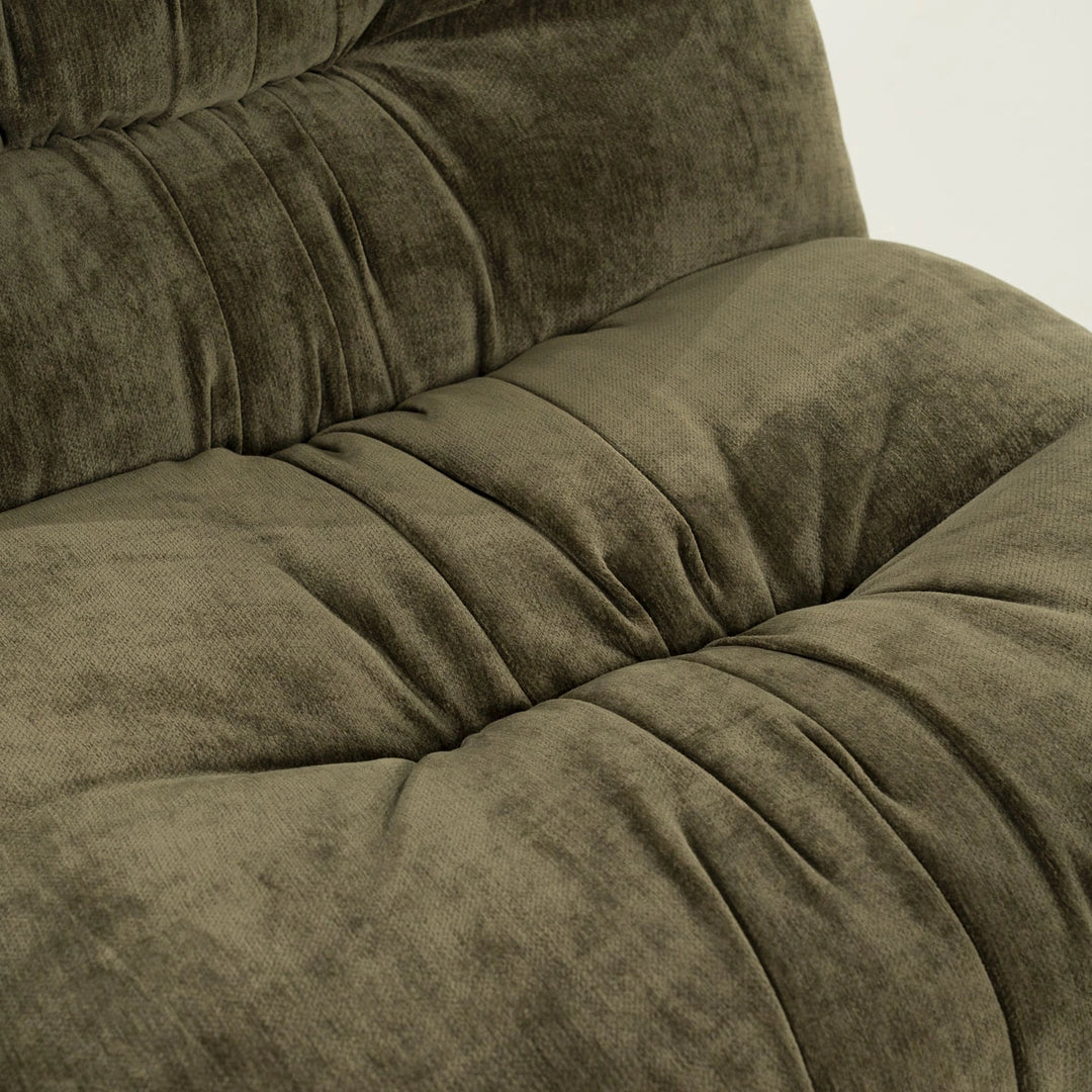 Lounge chair Nook - Mosterd