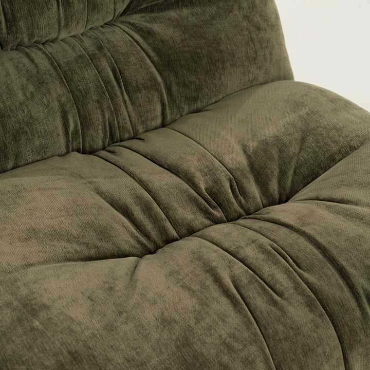 Lounge chair Nook - Mosterd