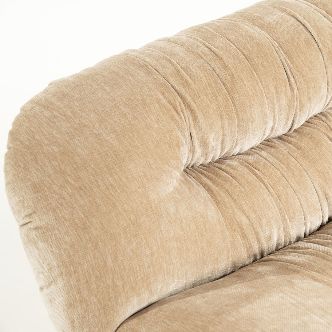 Bank Nook – polyester & metaal beige