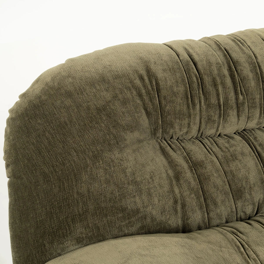 Bank Nook – polyester & metaal groen