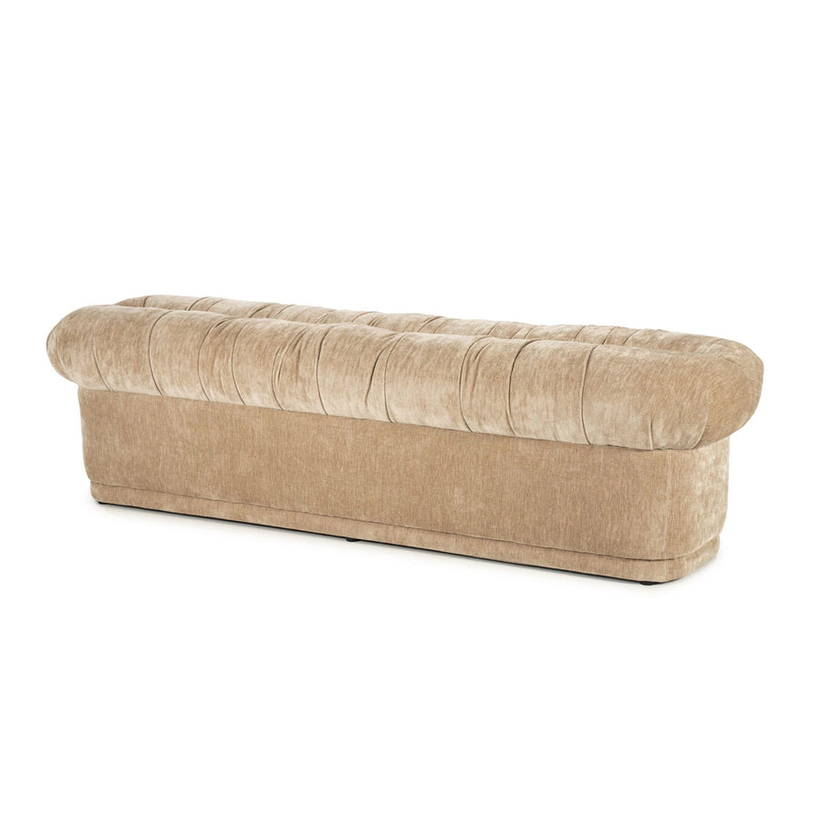 Zitbank Nook – stoffen design bank mosterd
