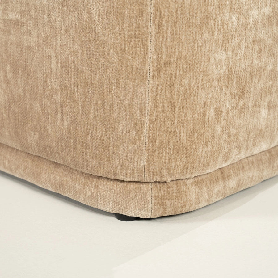 Zitbank Nook – stoffen design bank mosterd
