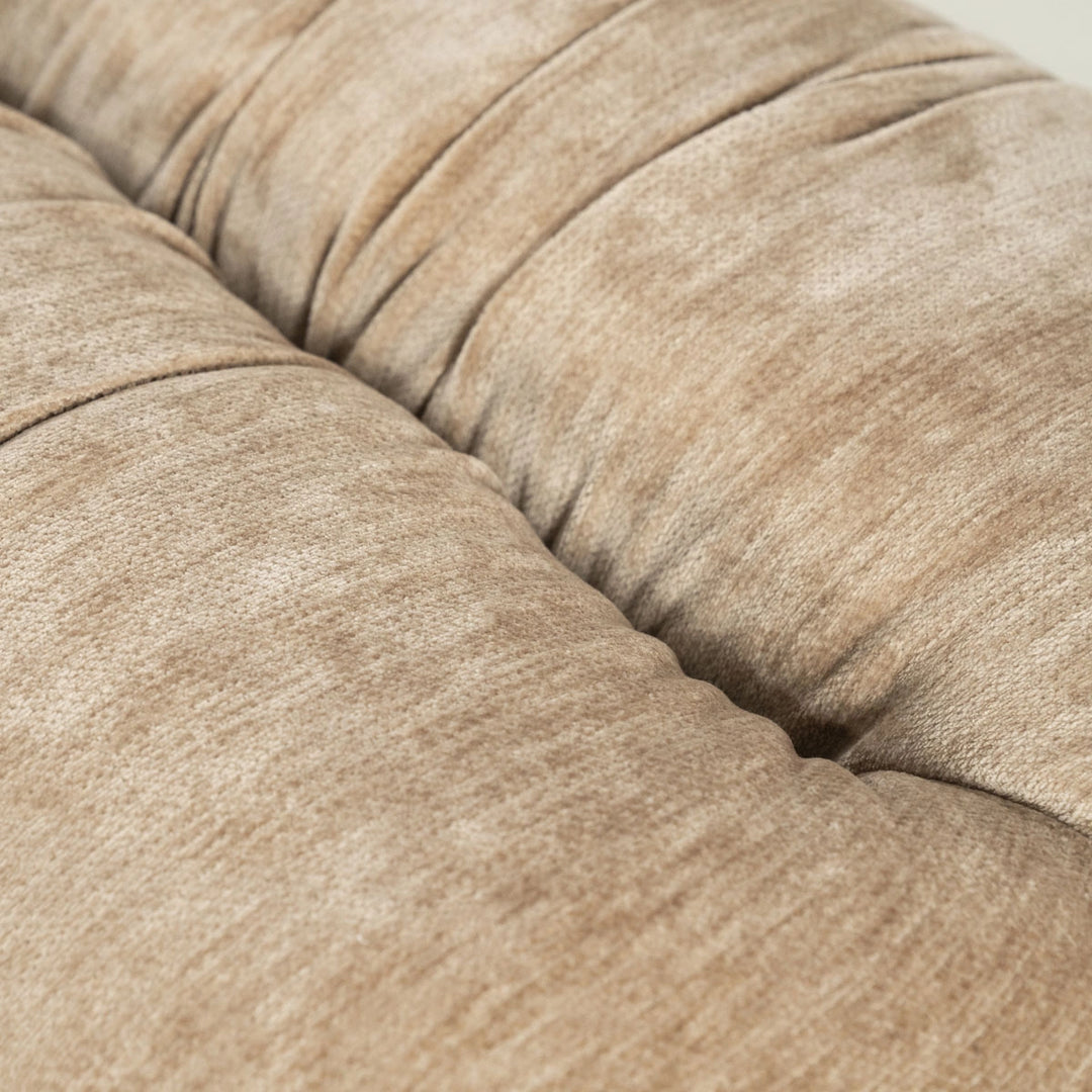 Zitbank Nook – stoffen design bank mosterd