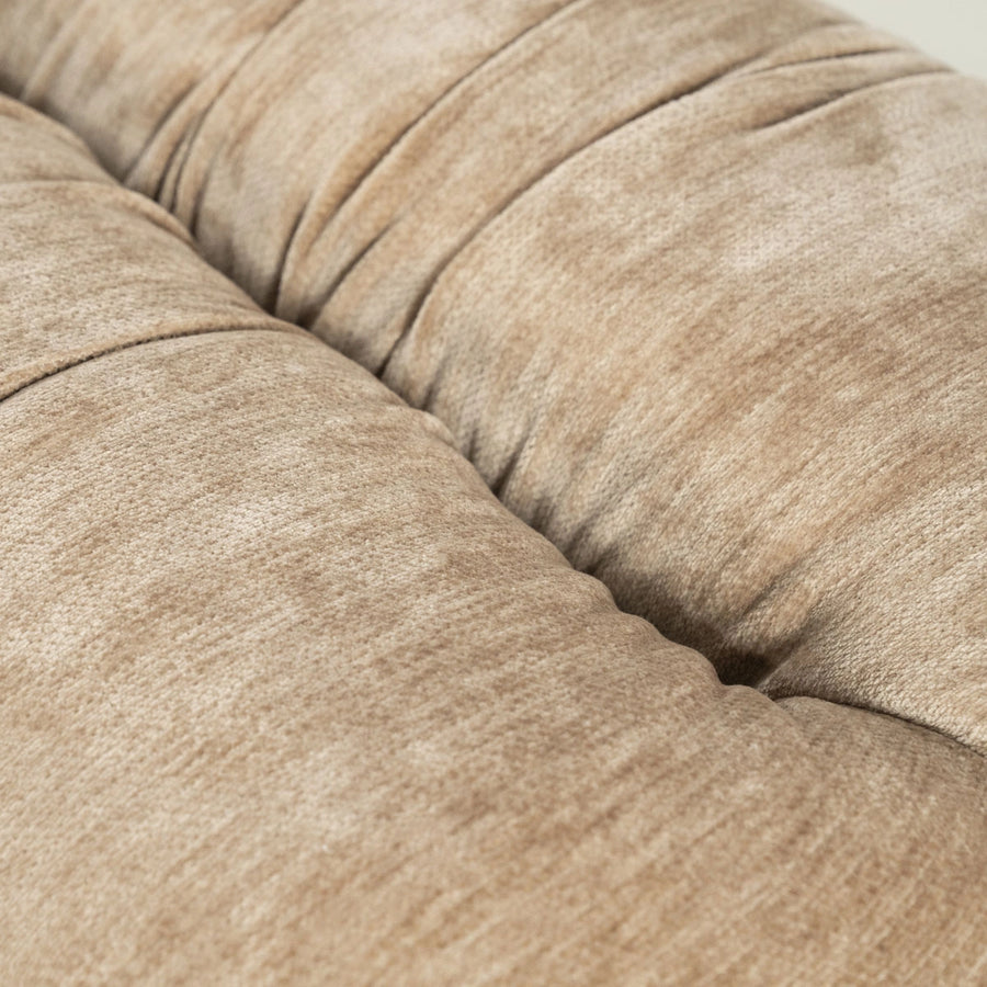 Zitbank Nook – stoffen design bank mosterd