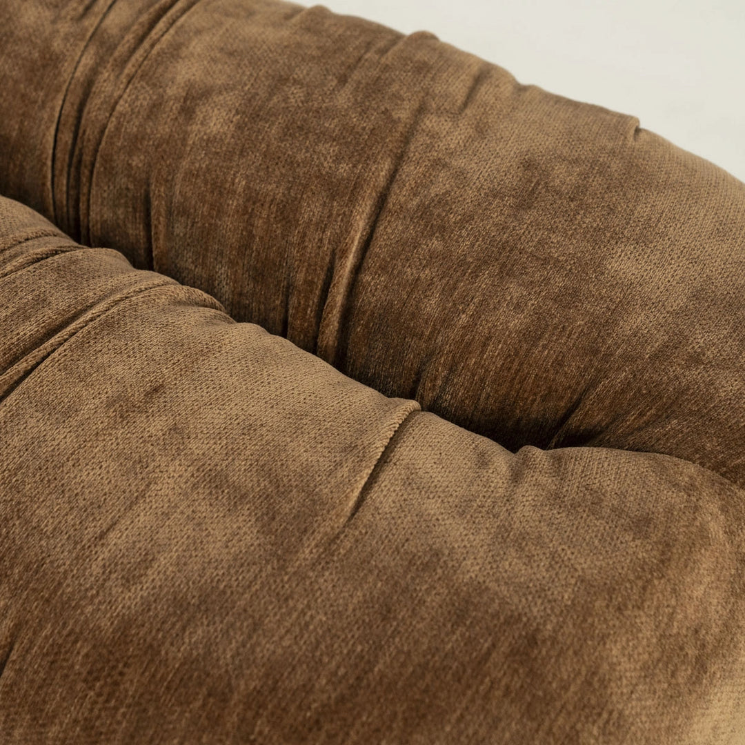 Zitbank Nook – stoffen design bank mosterd