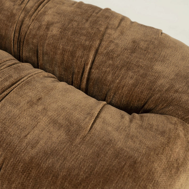 Zitbank Nook – stoffen design bank mosterd