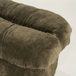 Bankje Nook – hout, foam & polyester groen