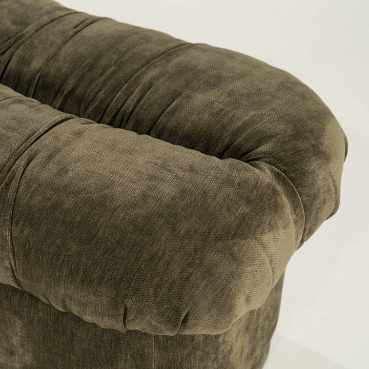 Zitbank Nook – stoffen design bank mosterd