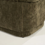 Bankje Nook – hout, foam & polyester groen
