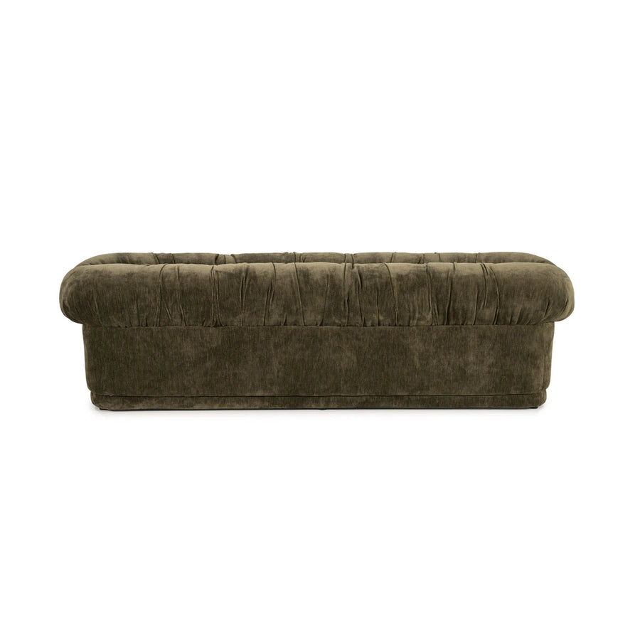 Bankje Nook – hout, foam & polyester groen