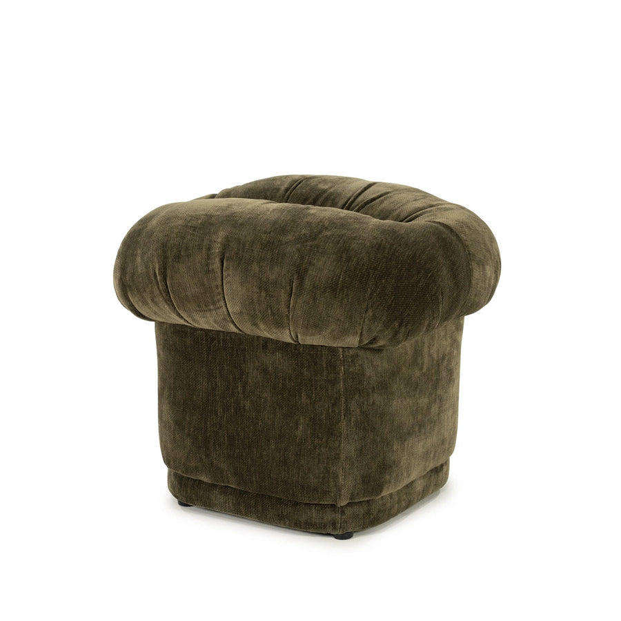 Kruk Nook – hout, foam & polyester groen