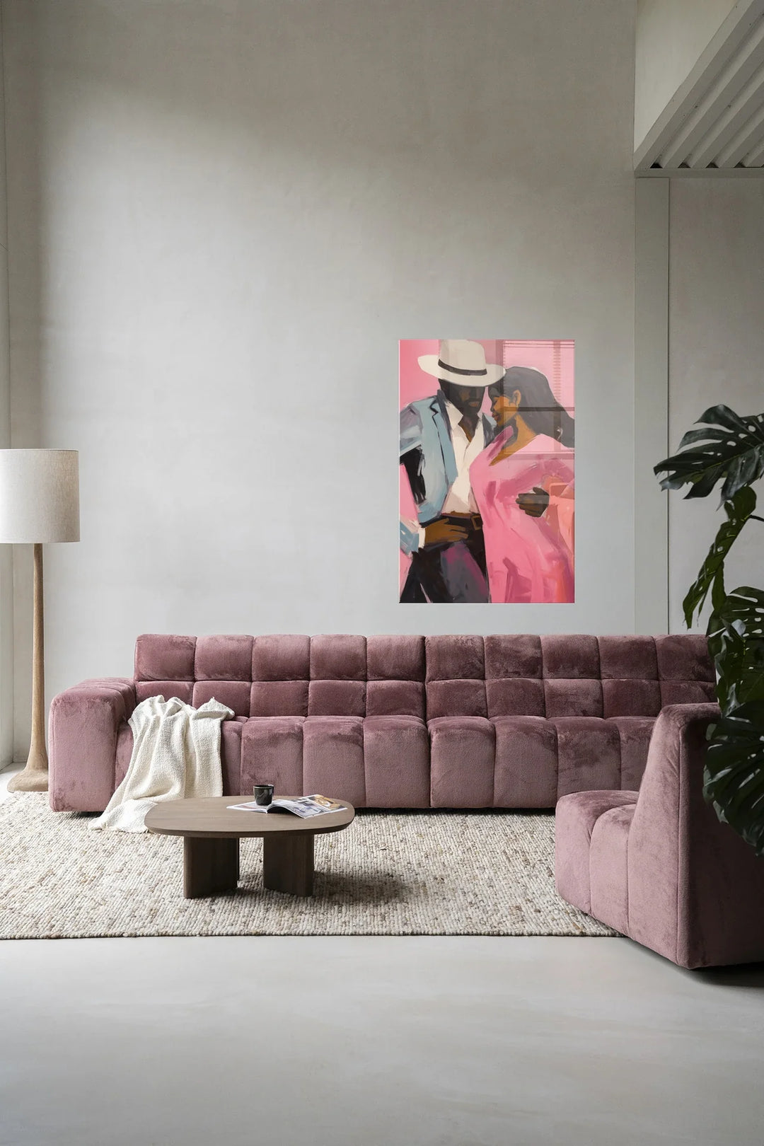 Cha Cha Cha - Moderne Wanddecoratie | Artprint, Glass Art & Wandkleed