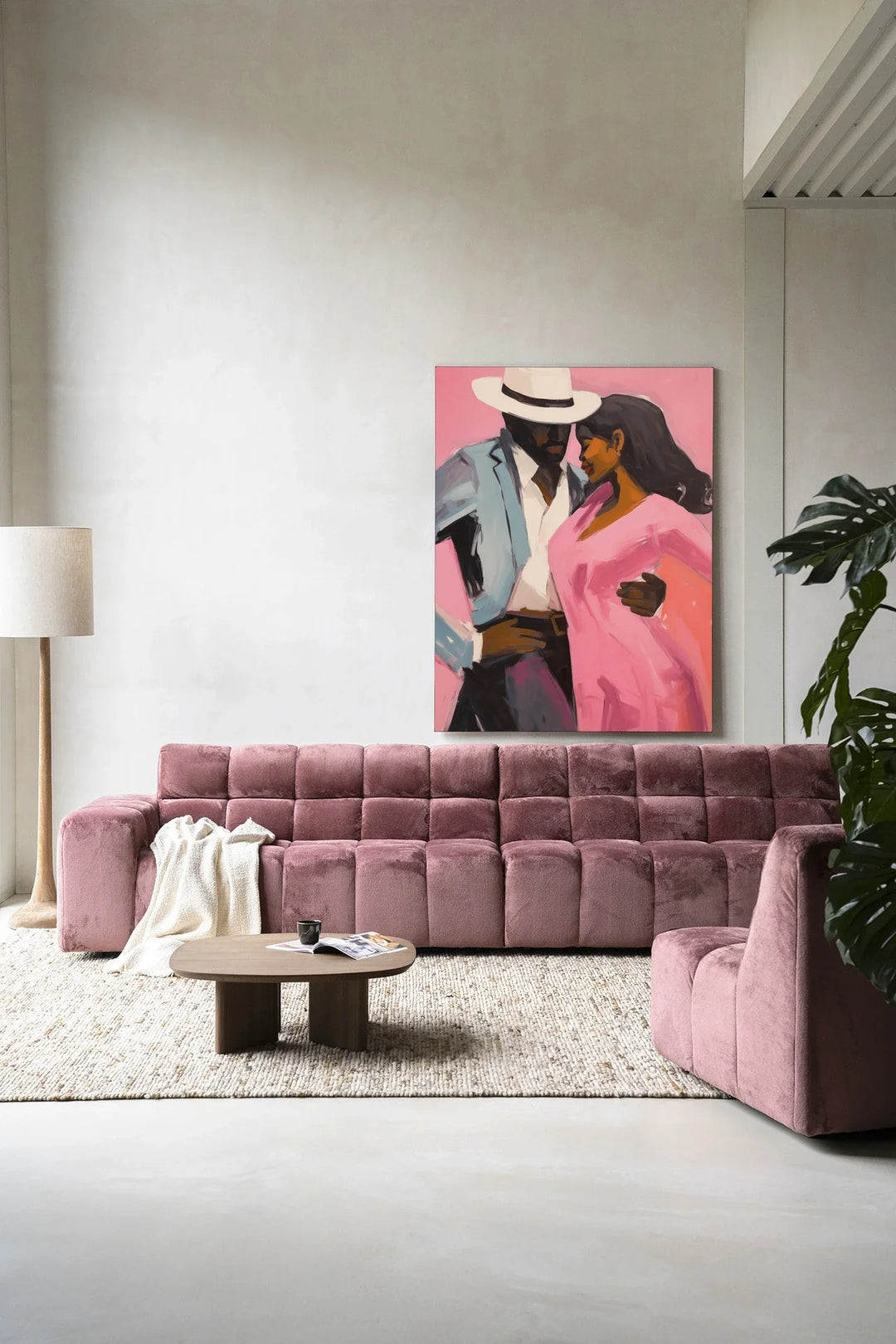 Cha Cha Cha - Moderne Wanddecoratie | Artprint, Glass Art & Wandkleed