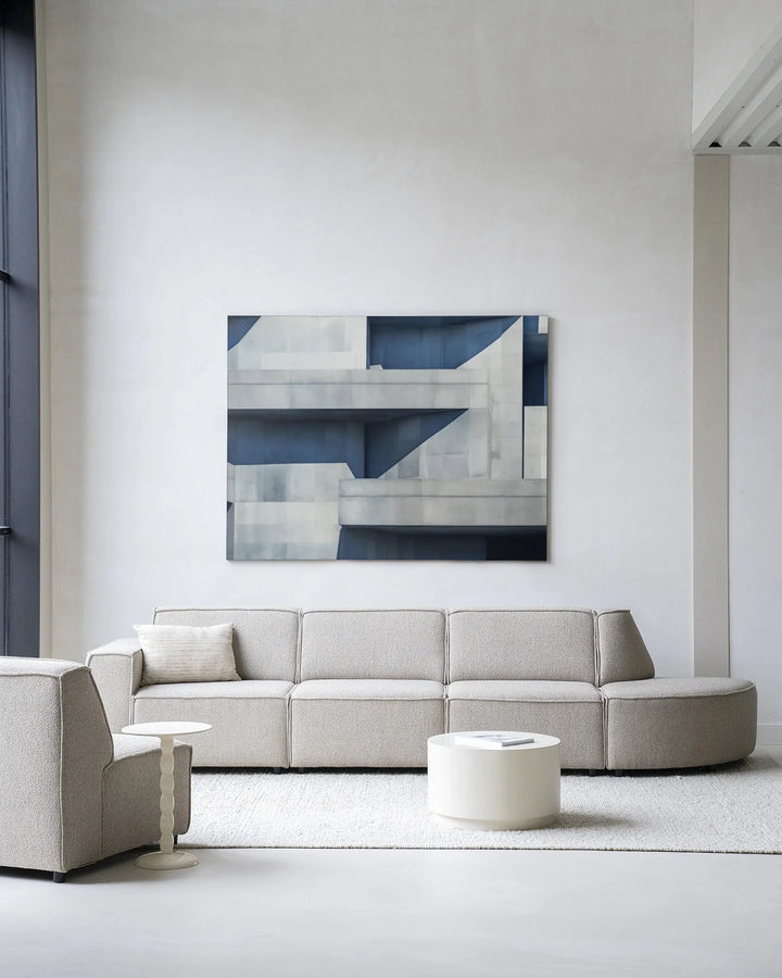 Concrete Cube - Moderne Wanddecoratie | Artprint, Glass Art & Wandkleed