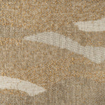 Poef Rytm – stof & hout taupe large