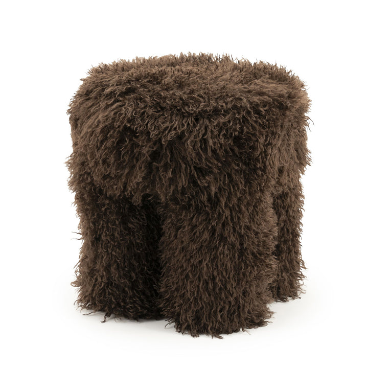 Kruk Doodly – polyester donkerbruin