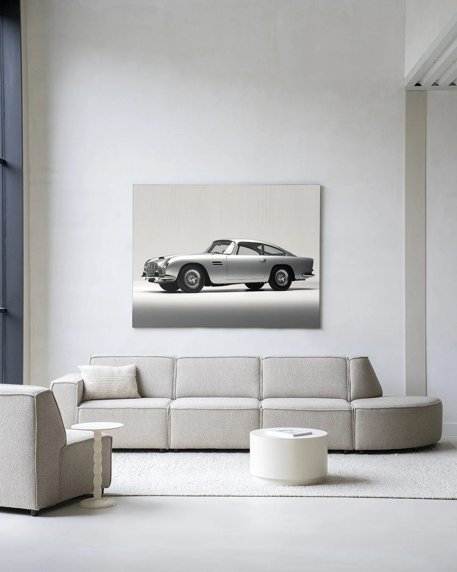 Silver Ride - Moderne Wanddecoratie | Artprint, Glass Art & Wandkleed