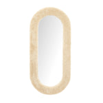 Teddy Spiegel Large – Bruin/Beige Wanddecoratie