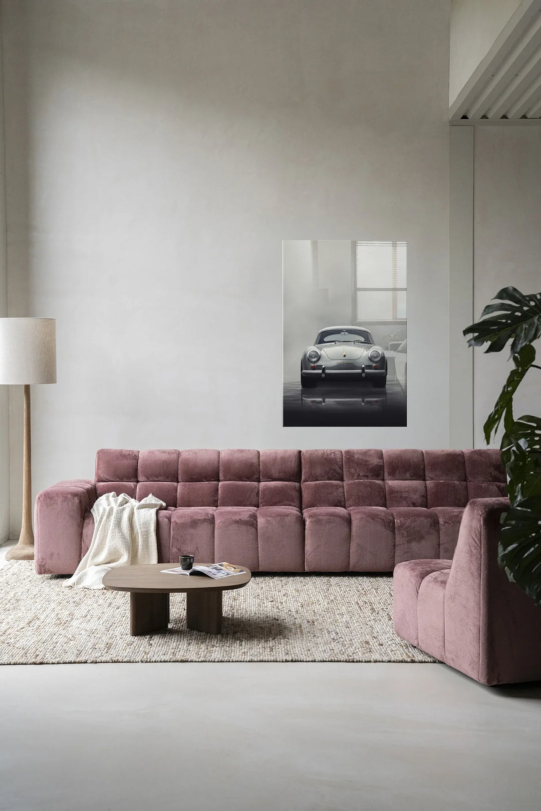 Smokey Car - Moderne Wanddecoratie | Artprint, Glass Art & Wandkleed