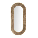 Teddy Spiegel Large – Bruin/Beige Wanddecoratie