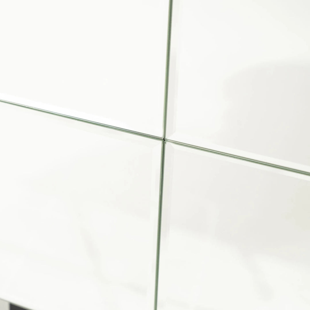 Salontafel Flectron – chroom glas – modern design