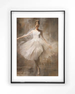 Dancing Ballerina - Moderne Wanddecoratie | Artprint, Glass Art & Wandkleed