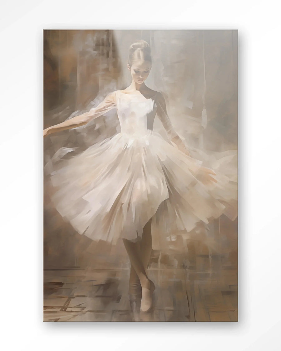 Dancing Ballerina - Moderne Wanddecoratie | Artprint, Glass Art & Wandkleed