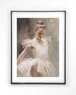 Posing Ballerina - Moderne Wanddecoratie | Artprint, Glass Art & Wandkleed