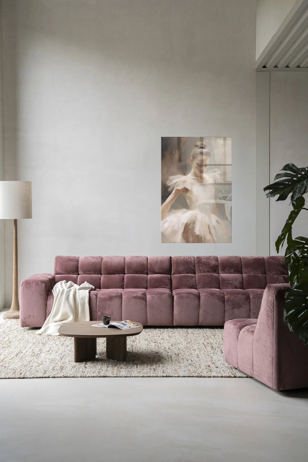Posing Ballerina - Moderne Wanddecoratie | Artprint, Glass Art & Wandkleed