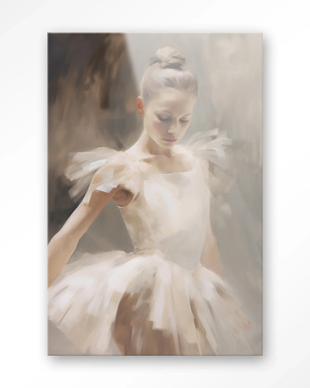 Posing Ballerina - Moderne Wanddecoratie | Artprint, Glass Art & Wandkleed