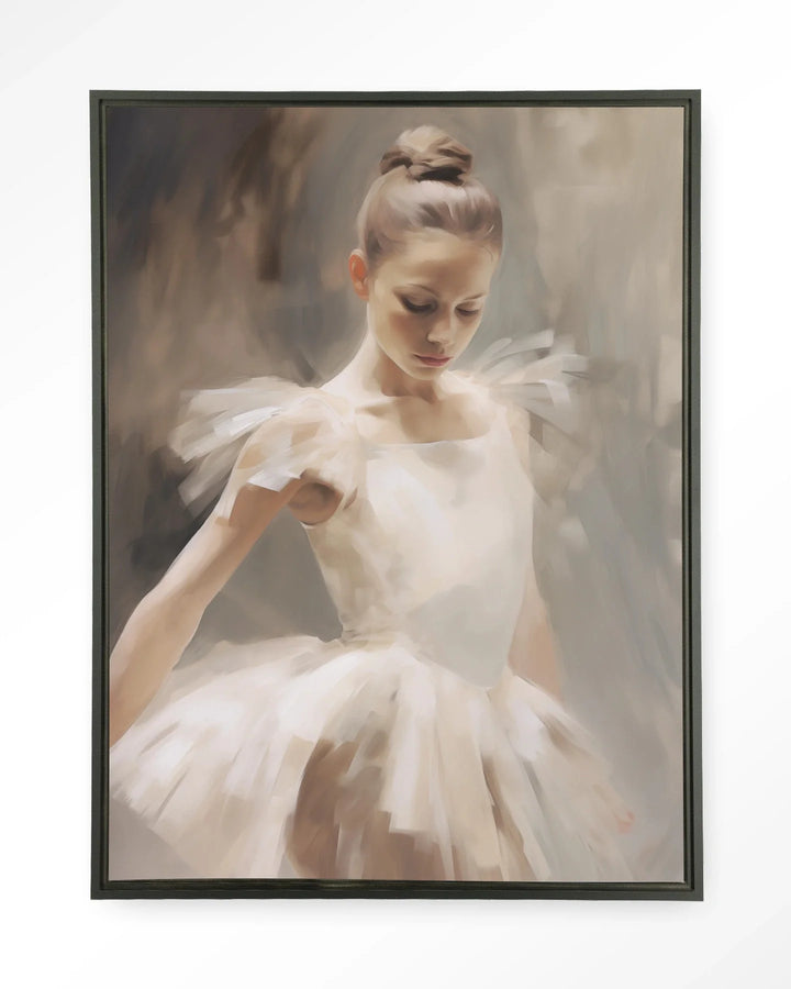 Posing Ballerina - Moderne Wanddecoratie | Artprint, Glass Art & Wandkleed