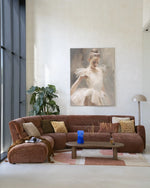 Posing Ballerina - Moderne Wanddecoratie | Artprint, Glass Art & Wandkleed