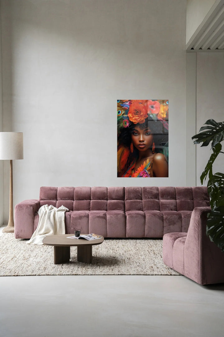 Adesewa - Moderne Wanddecoratie | Artprint, Glass Art & Wandkleed