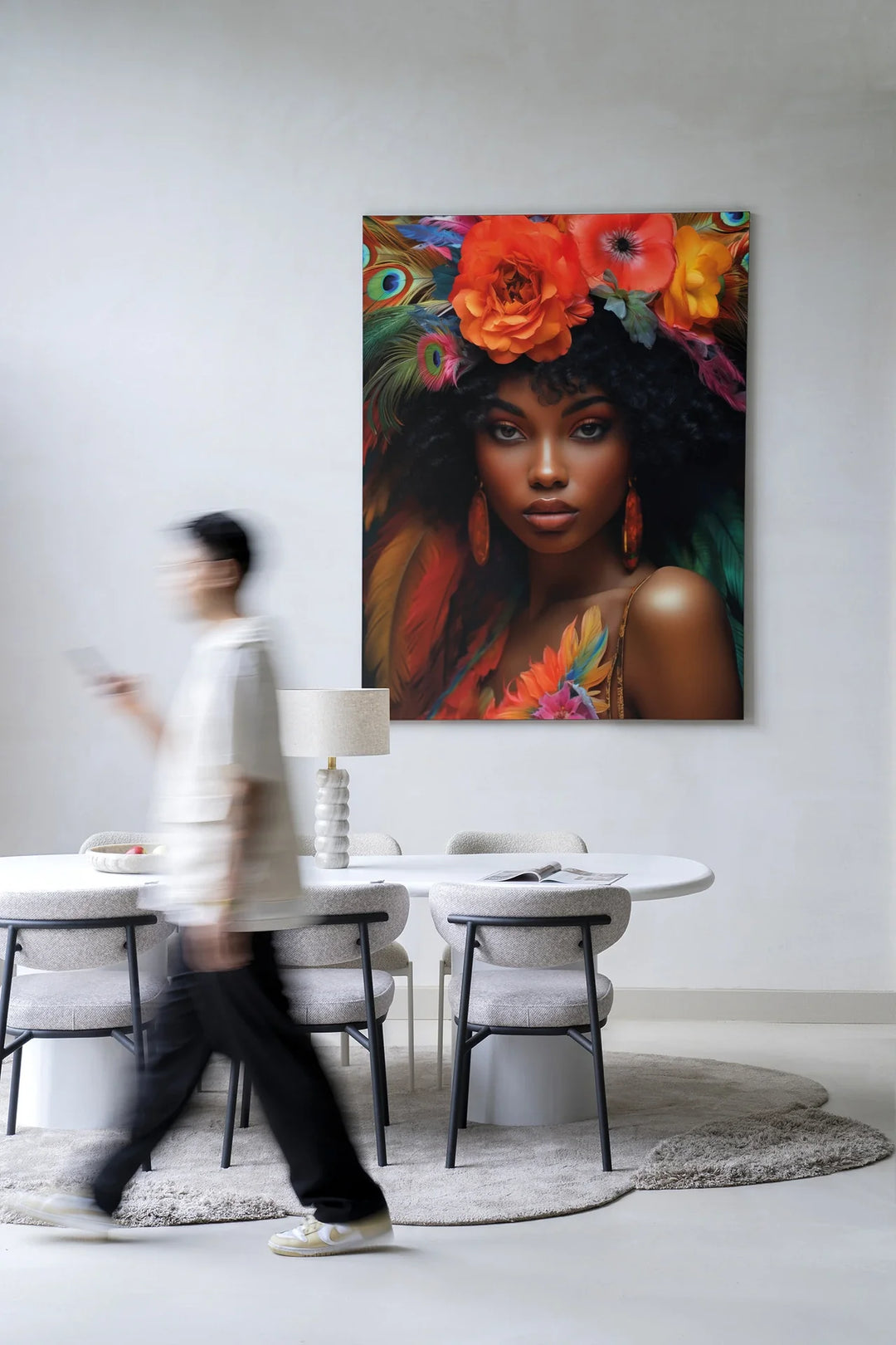 Adesewa - Moderne Wanddecoratie | Artprint, Glass Art & Wandkleed