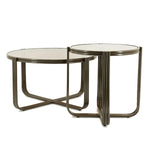 By-Boo Groovy – Tafelserie Bruin (Salontafel & Bijzettafel)