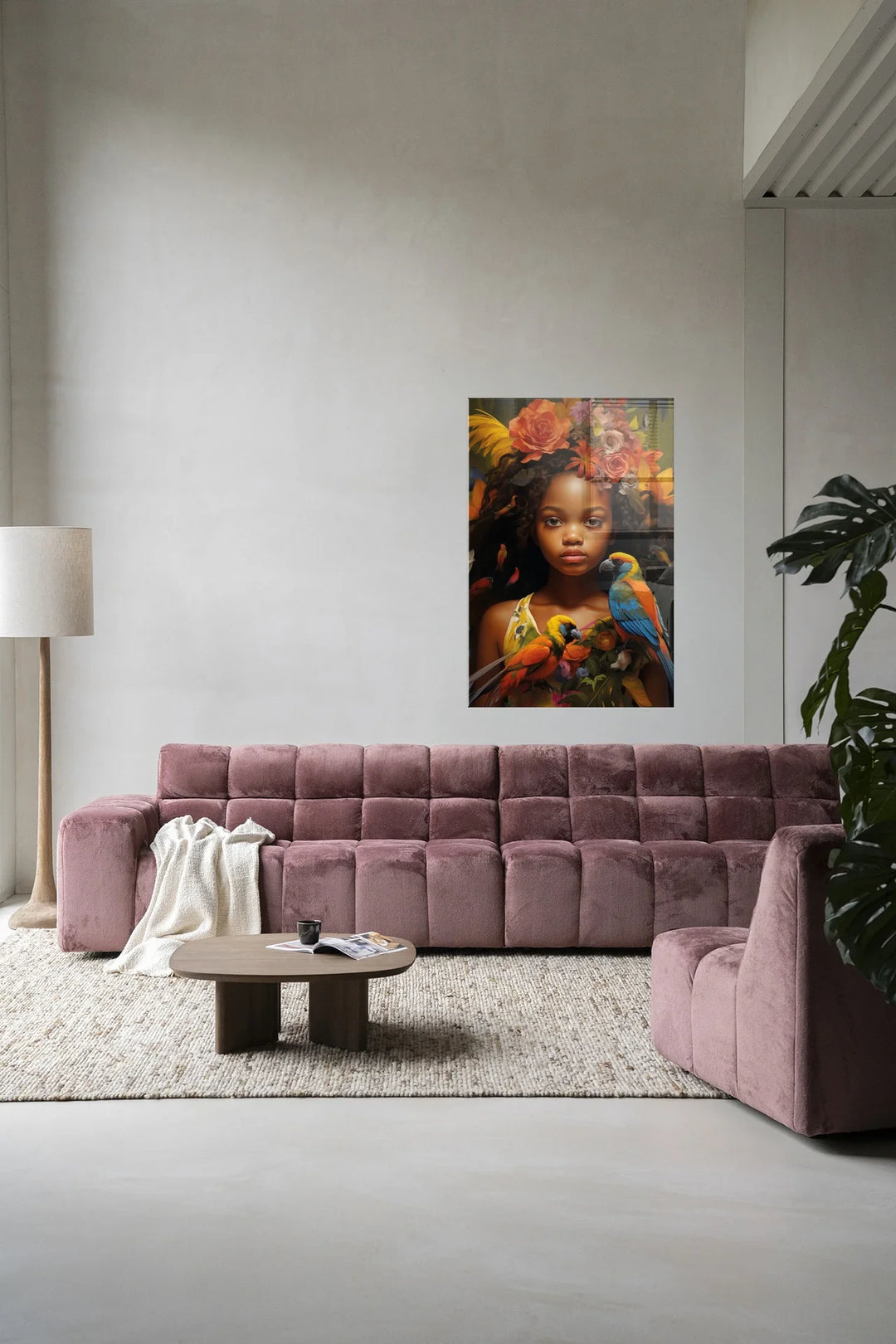 Omobola - Moderne Wanddecoratie | Artprint, Glass Art & Wandkleed