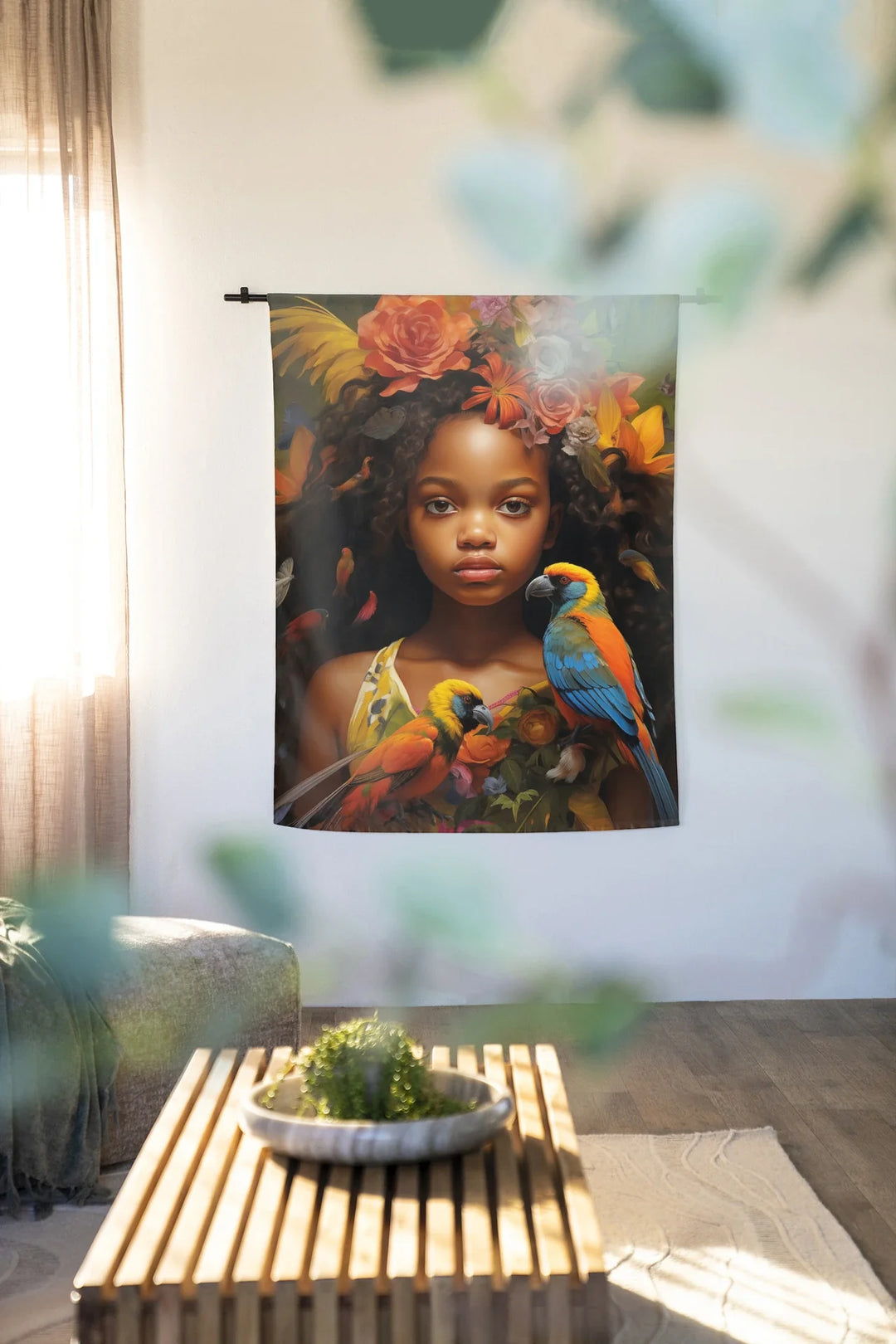Omobola - Moderne Wanddecoratie | Artprint, Glass Art & Wandkleed