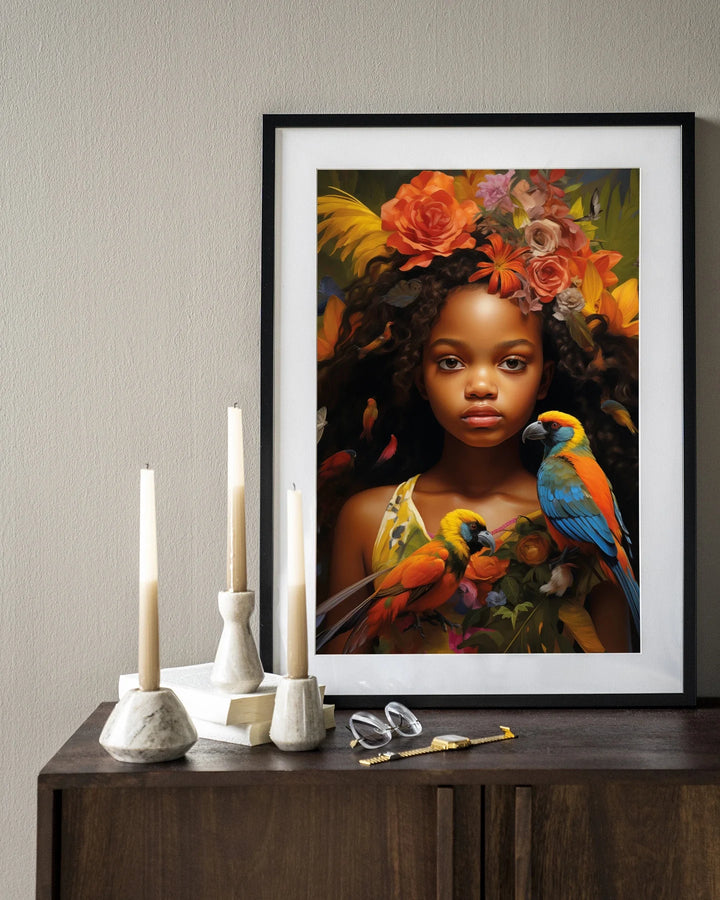 Omobola - Moderne Wanddecoratie | Artprint, Glass Art & Wandkleed