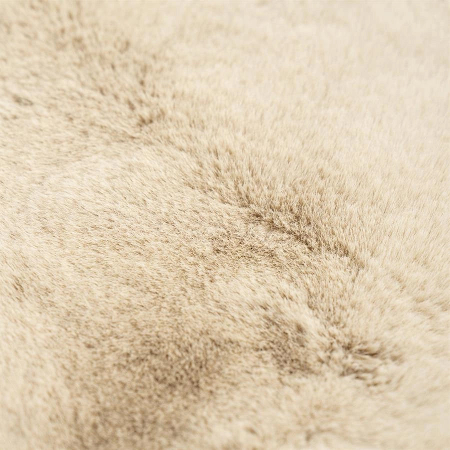 By-Boo Zena – Organisch Vloerkleed Beige