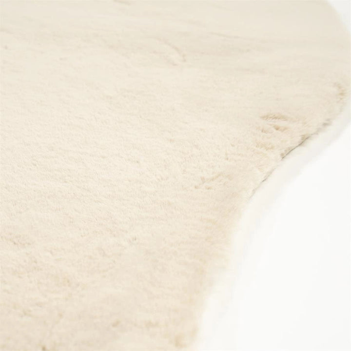 By-Boo Zena – Organisch Vloerkleed Beige