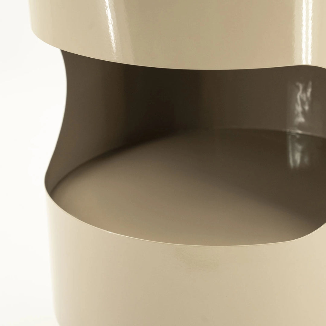 By-Boo Tondo – Bijzettafel Beige